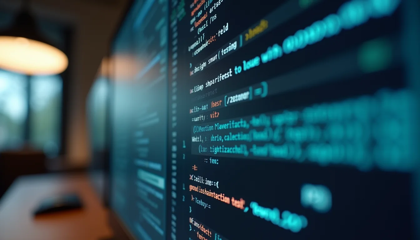 Close-up view of a computer screen displaying manual testing tasks