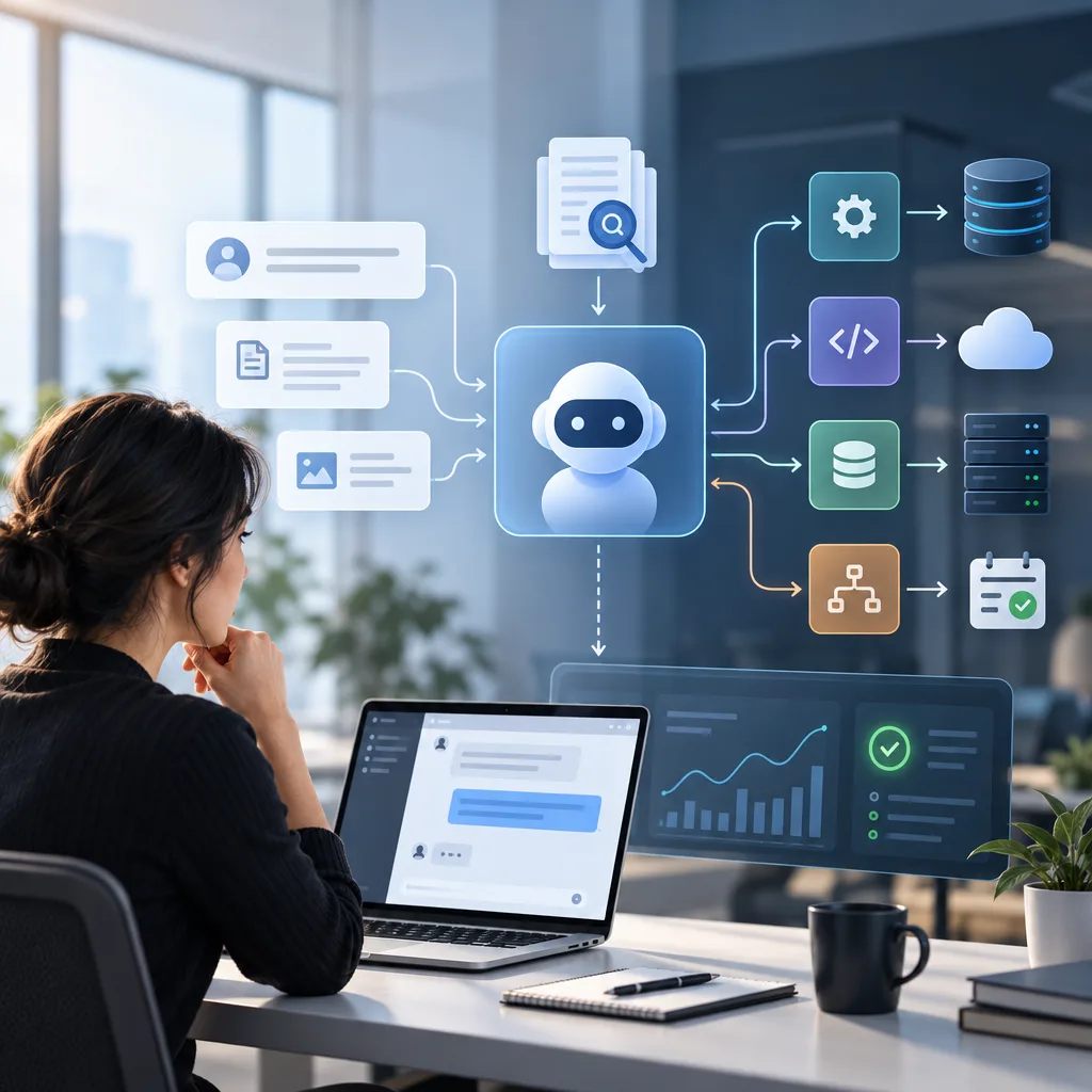 Illustration accompanying: From Lab Scores to Live Reliability: QA Strategies for Testing AI Under Real-World Data Drift