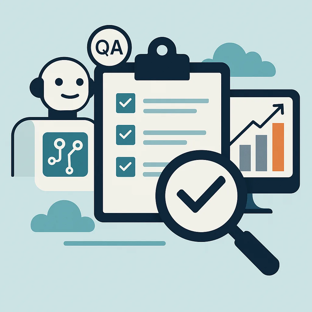 Illustration accompanying: Why AI-Native Software Teams Can't Rely on Traditional QA Alone